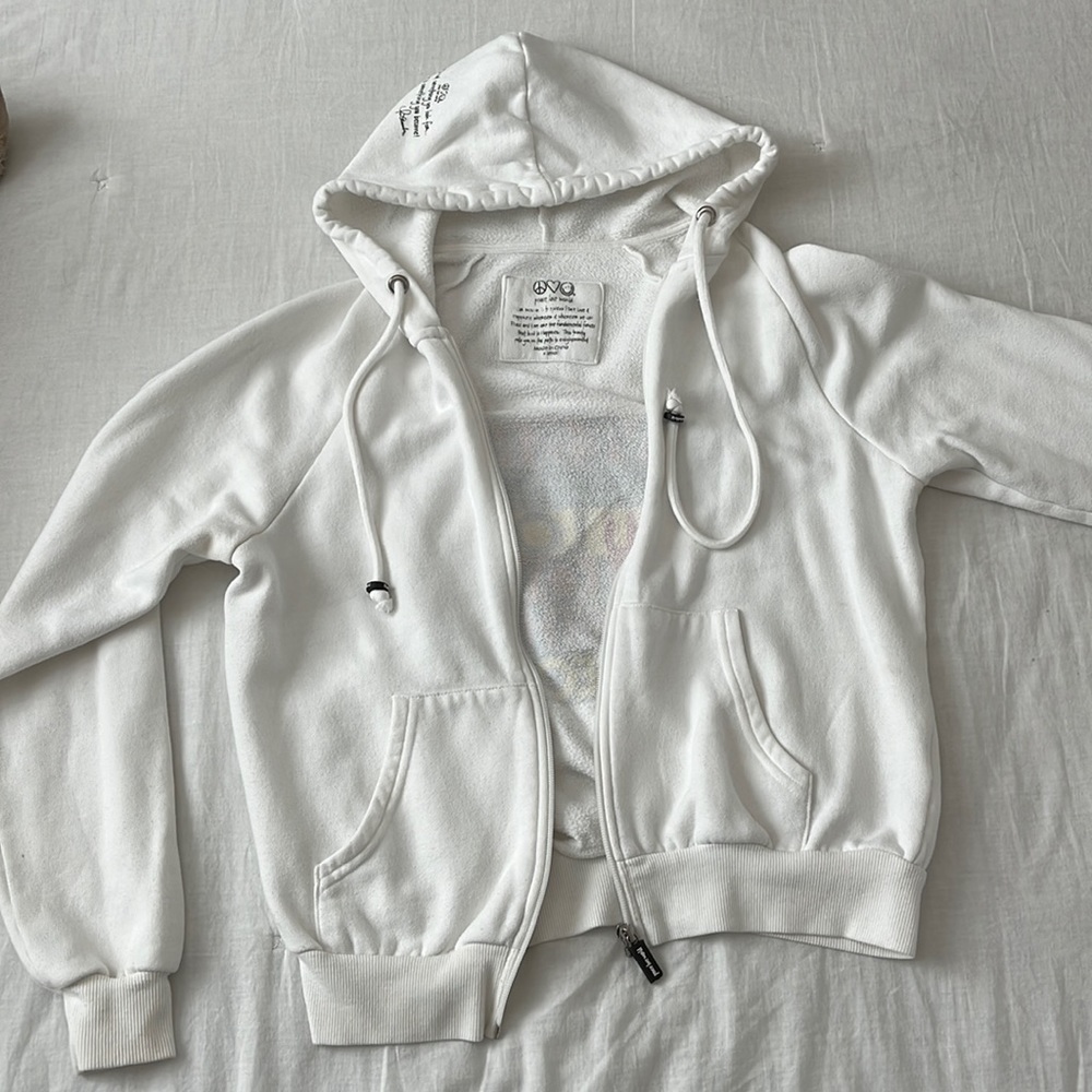 Peace Love World Sip Up Hoodie